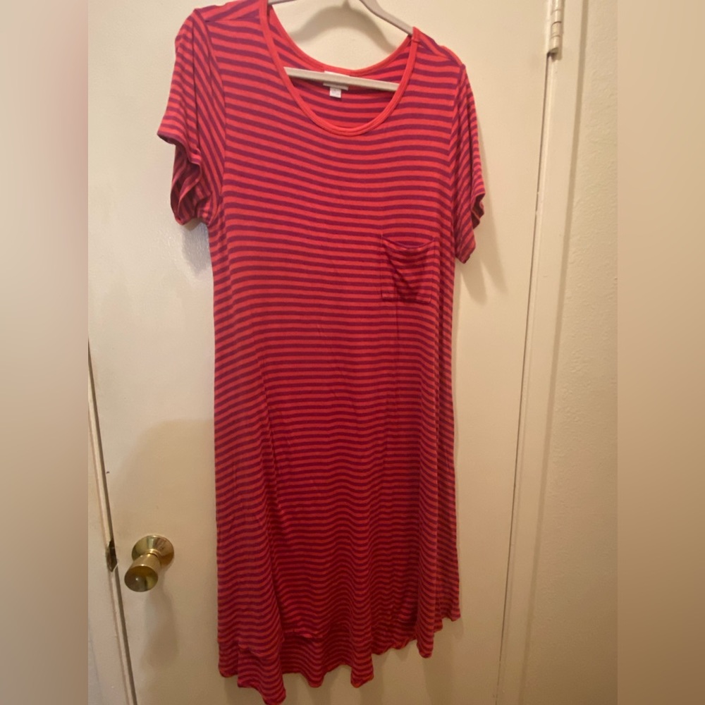 Lularoe used dress size large used